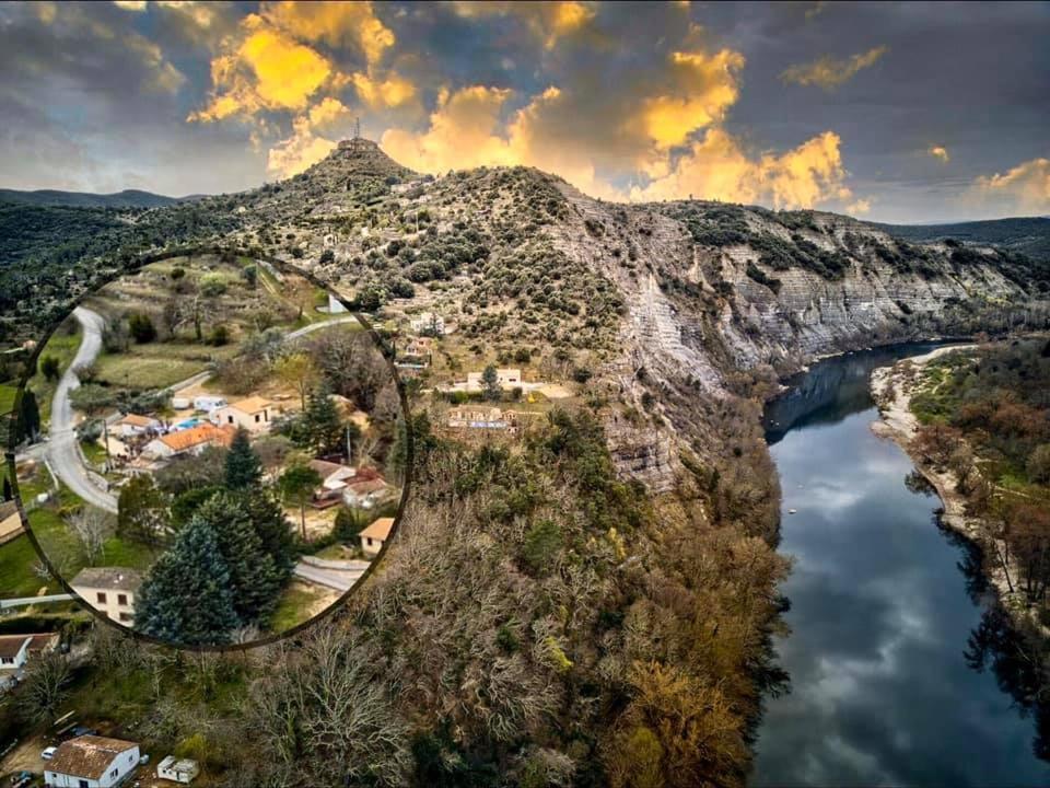 Hebergements Des Posas Sampzon المظهر الخارجي الصورة